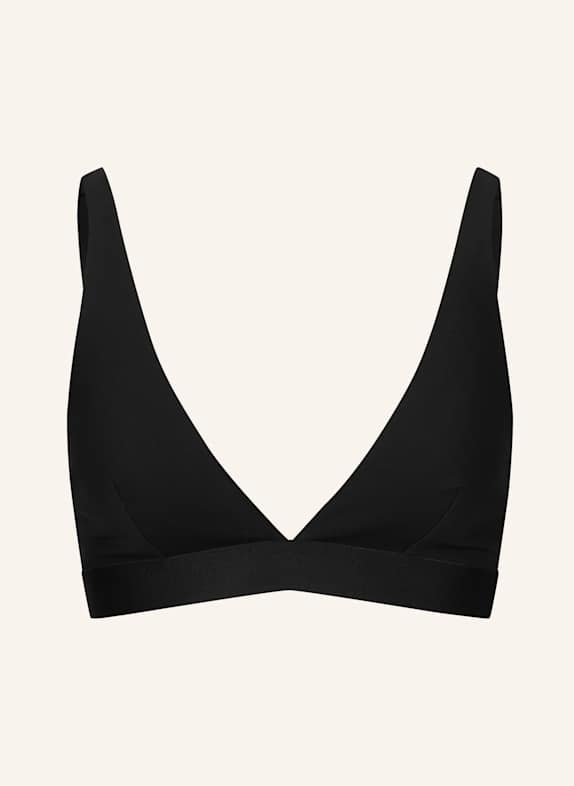 erlich textil BH CASUAL COTTON PLUNGE BH SCHWARZ