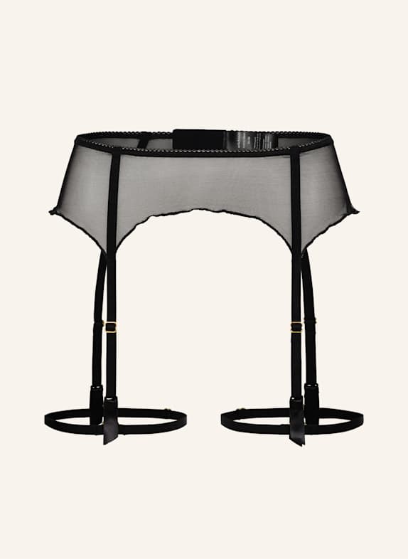 erlich textil Strumpfhalter ICONIC MESH STRUMPFHALTER SCHWARZ