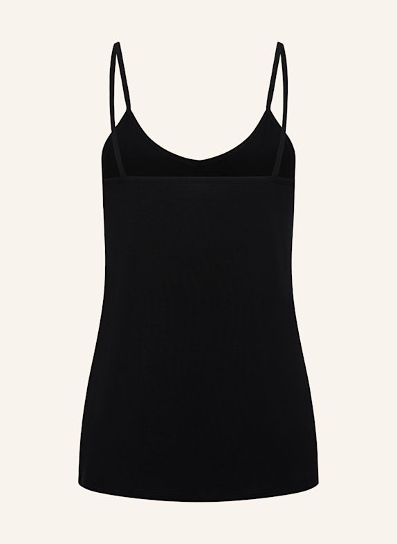 erlich textil Light Touch Camisole aus weichem Lyocell SCHWARZ