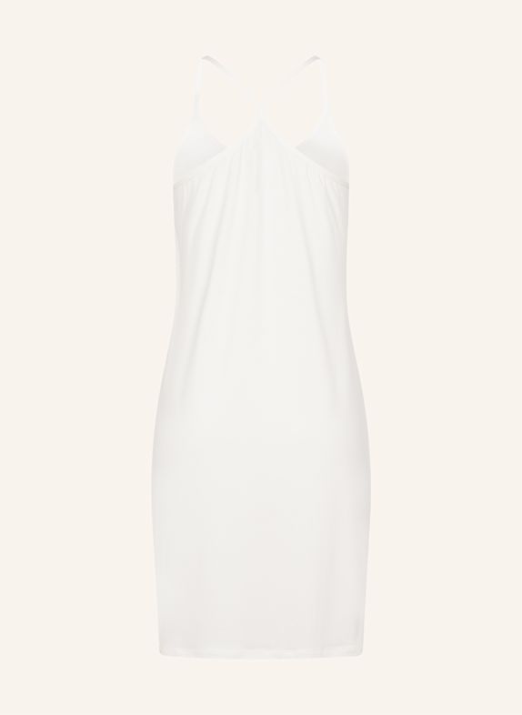 erlich textil Light Touch Trägernachthemd aus Lyocell - seidig weich BEIGE / WEISS
