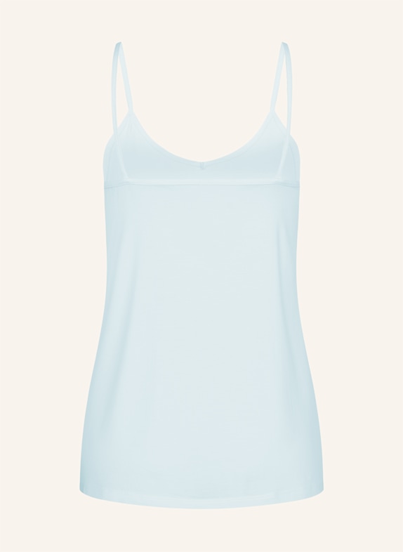 erlich textil Light Touch Camisole aus weichem Lyocell BLAU