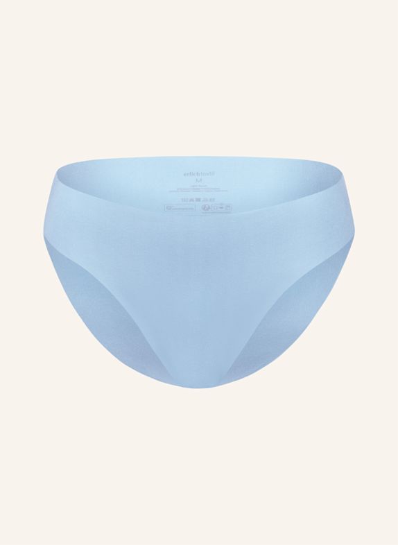 erlich textil 3er Pack Light Touch Slip mit weichem Modal - nahtlose Kanten BLAU