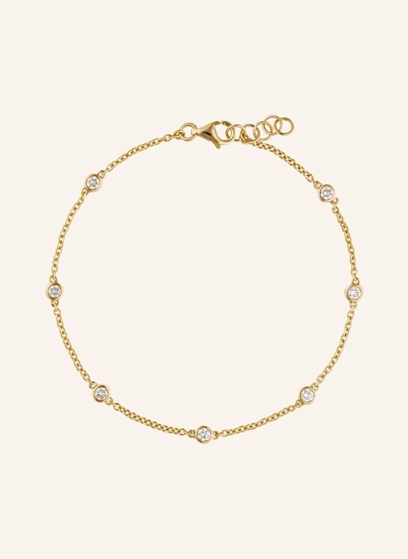 CADA Armband SEVEN DIAMOND GOLD