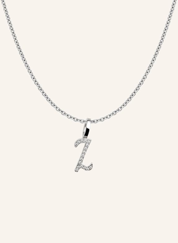 CADA Kette TINY DIAMOND LETTER Z WEISSGOLD