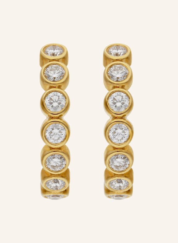 CADA Ohrringe JULIE HOOPS GOLD