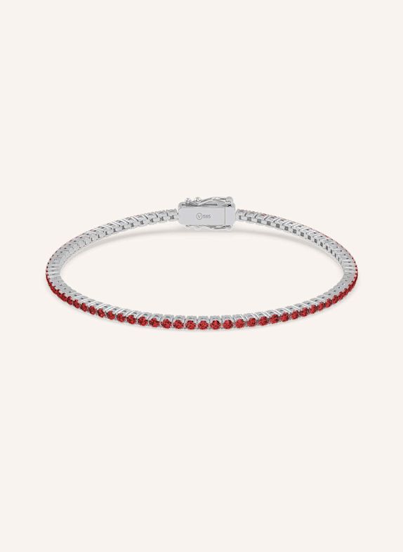 VEYNOU Tennisarmband VELVET aus 14 Karat recyceltem Weißgold und 2,30ct. Rubine WEISSGOLD