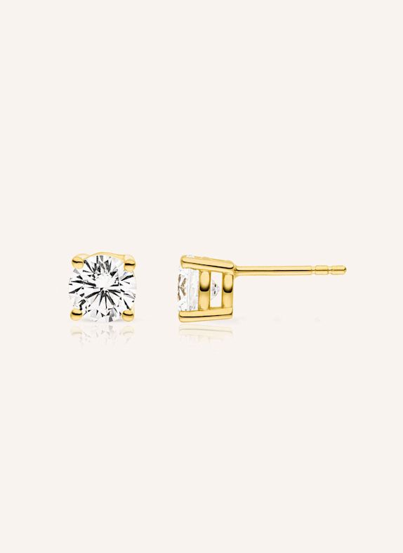 VEYNOU Ohrstecker ELLA aus 14 Karat Gelbgold und 0,30ct. Lab-Grown Diamanten GOLD