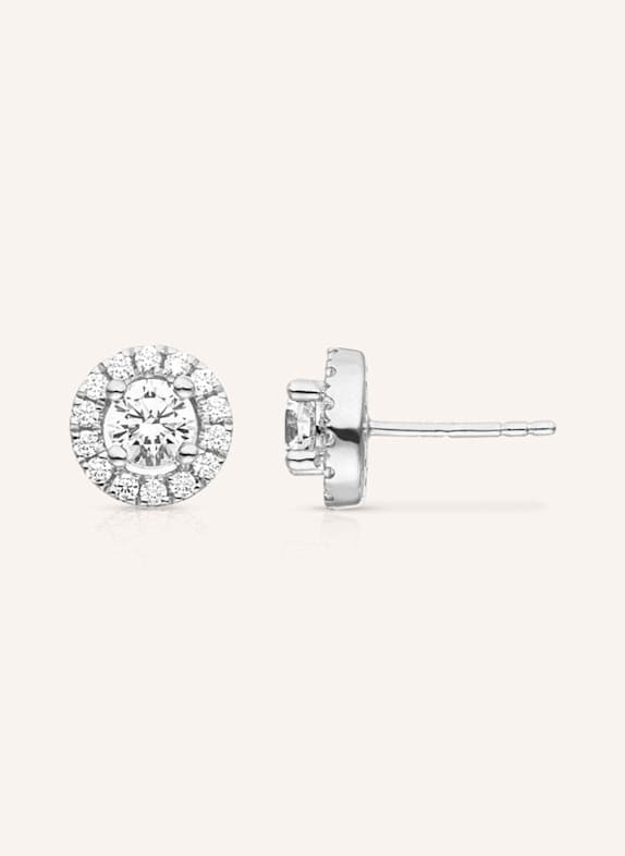 VEYNOU Ohrstecker CAMILLA aus 14 Karat Weißgold und 0,80ct. Diamanten WEISSGOLD