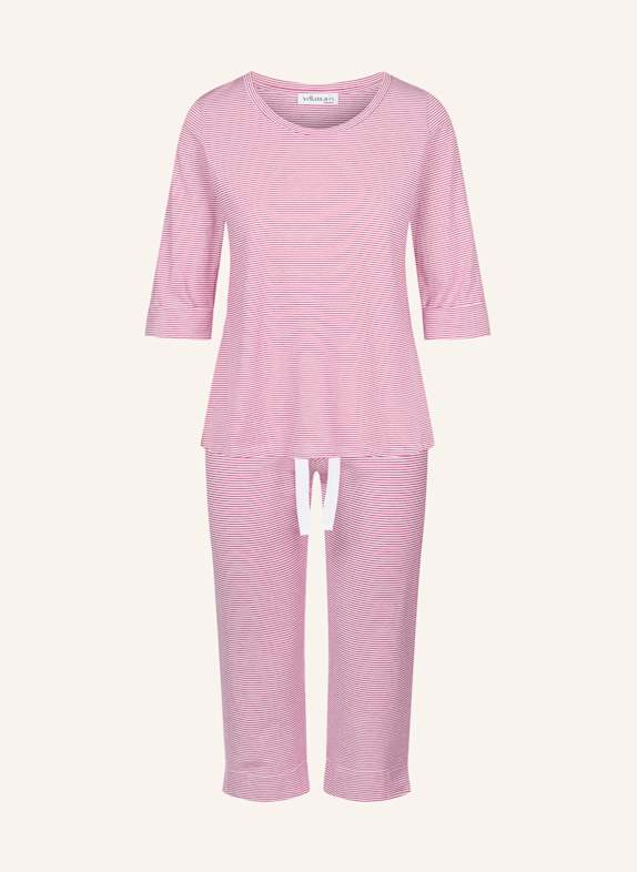 yellamaris Schlafanzug mit 3/4 Arm ROT