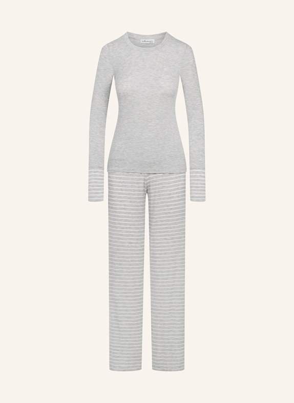 yellamaris Schlafanzug HELLGRAU/ GRAU