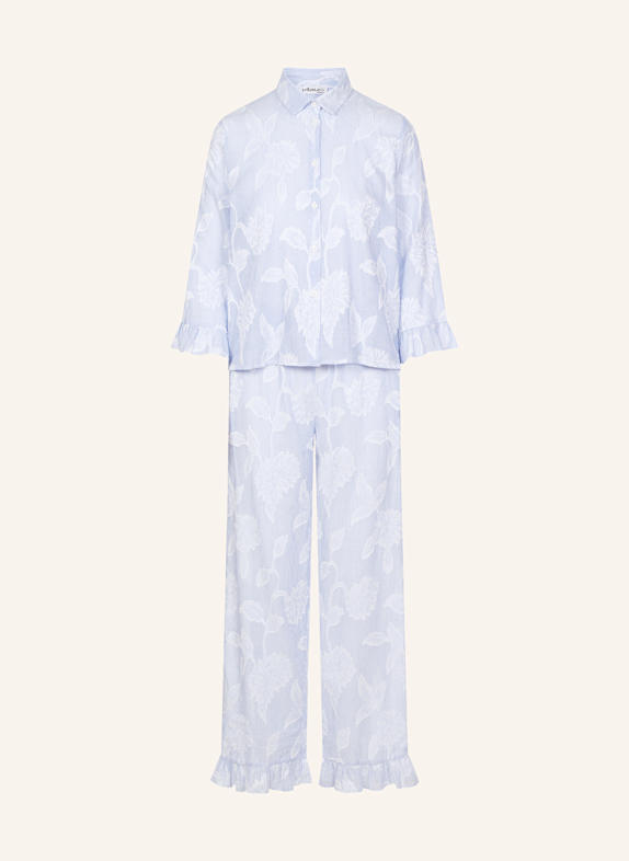 yellamaris Schlafanzug BLAUGRAU/ BLAU/ HELLBLAU