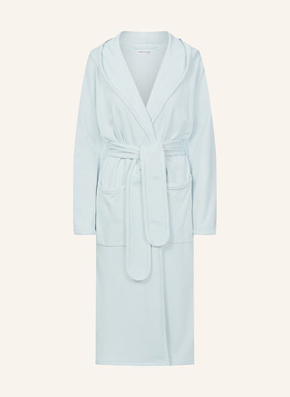 yellamaris Morgenmantel mit Kapuze HELLGRÜN/ MINT