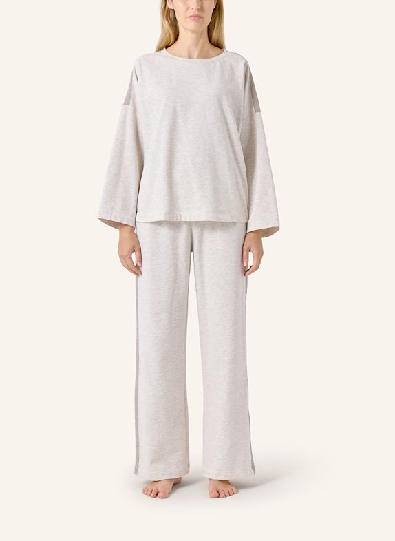 yellamaris Hausanzug BEIGE / CAMEL / CREME