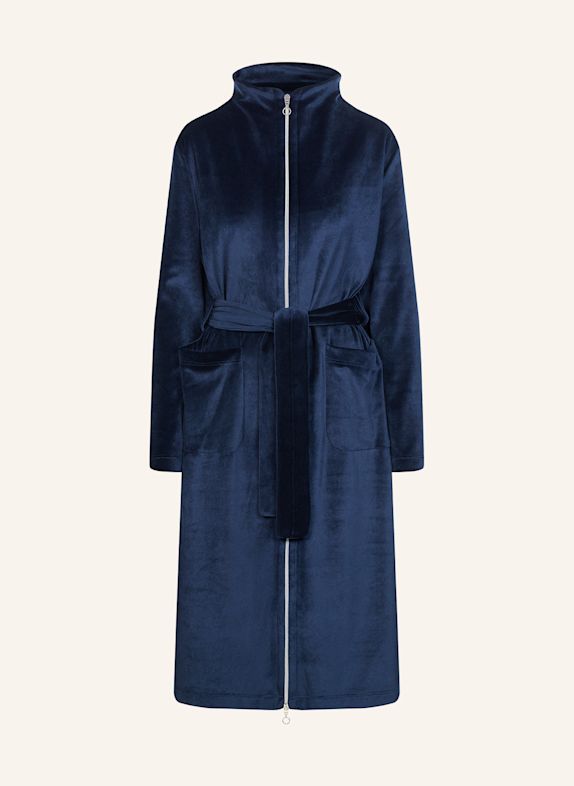 yellamaris Hausmantel DUNKELBLAU / BLAU