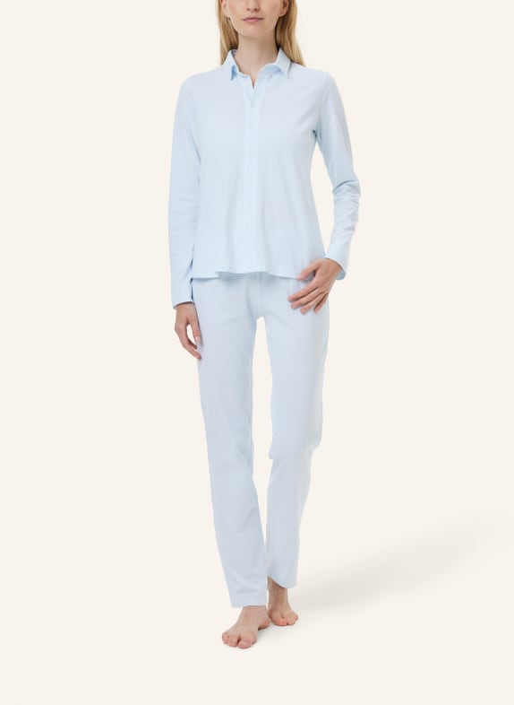 yellamaris Schlafanzug HELLBLAU/ BLAU
