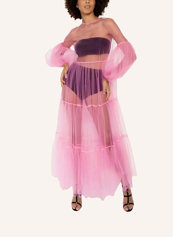 Helene Galwas Netzkleid ALENA NEONPINK