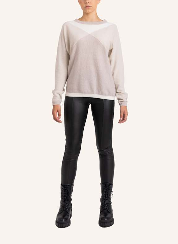 Helene Galwas Pullover aus Kaschmir HERMINE BEIGE