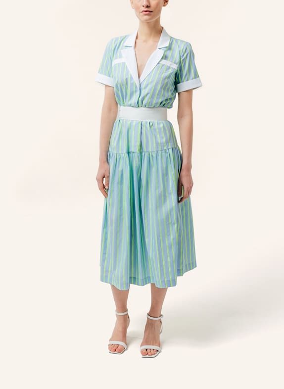 Helene Galwas Midikleid KATINKA GRAU