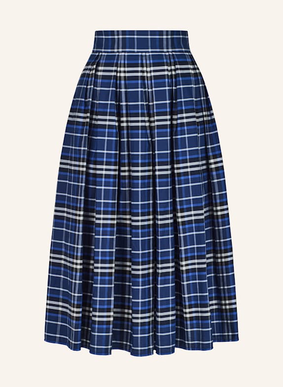 Helene Galwas Ausgestellter Midirock LIL BLAU