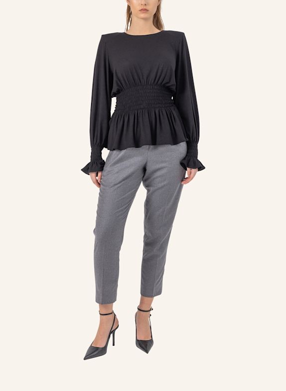 Helene Galwas Longsleeve mit Rundhalsausschnitt JANINA SCHWARZ