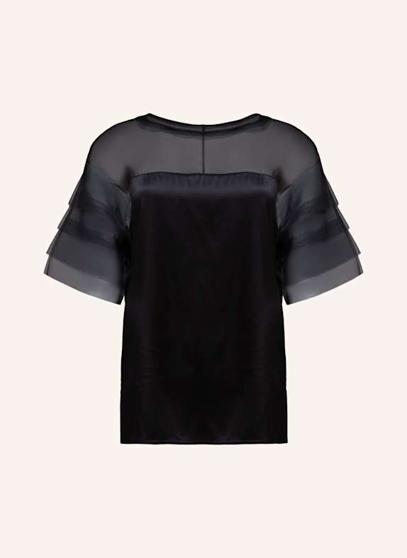 Helene Galwas Bluse aus Seide DONNA SCHWARZ