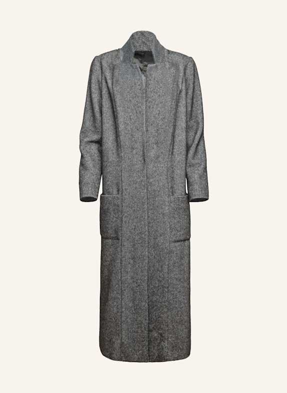 Helene Galwas Wollmantel EDITH GRAU