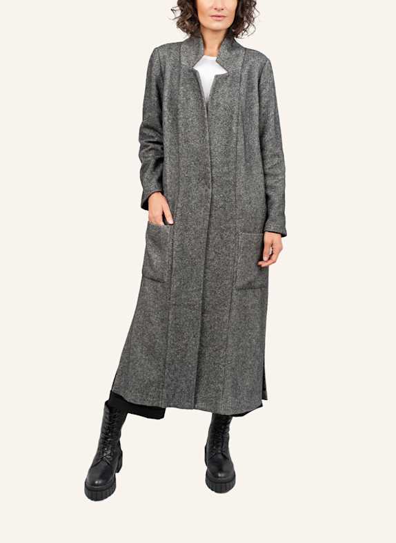 Helene Galwas Wollmantel EDITH GRAU