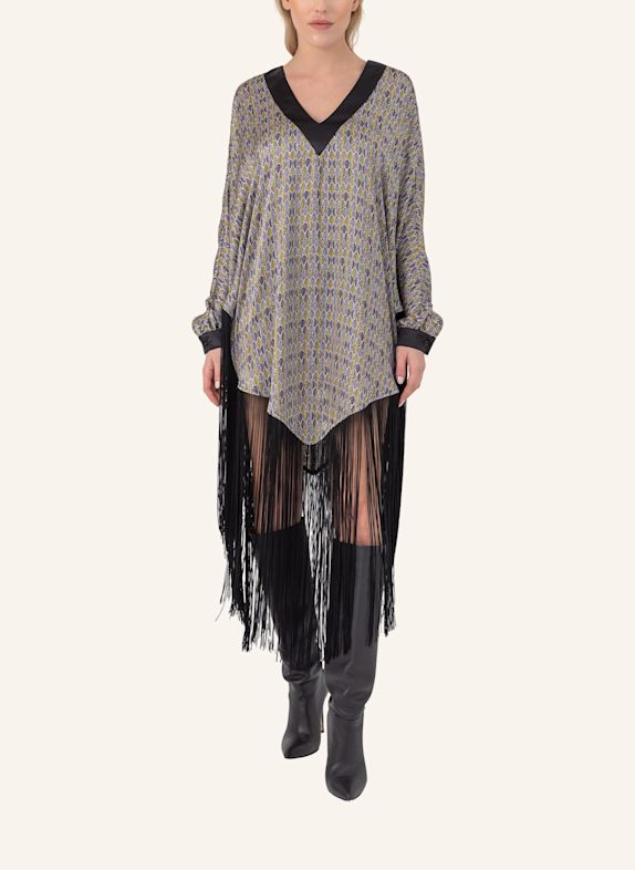 Helene Galwas Seidenponcho Kleid JENNIFER SILBER