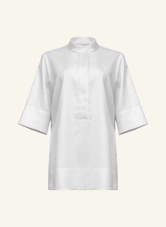 Helene Galwas Weite Tunikabluse aus festem Lyocell IVOLGA WEISS