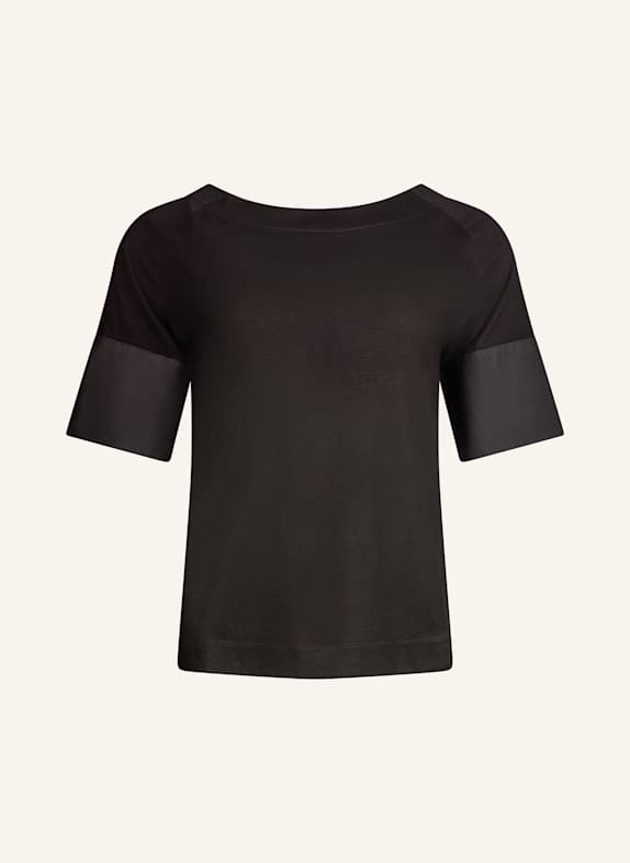 Helene Galwas T-Shirt aus Viskose ARIELRE SCHWARZ