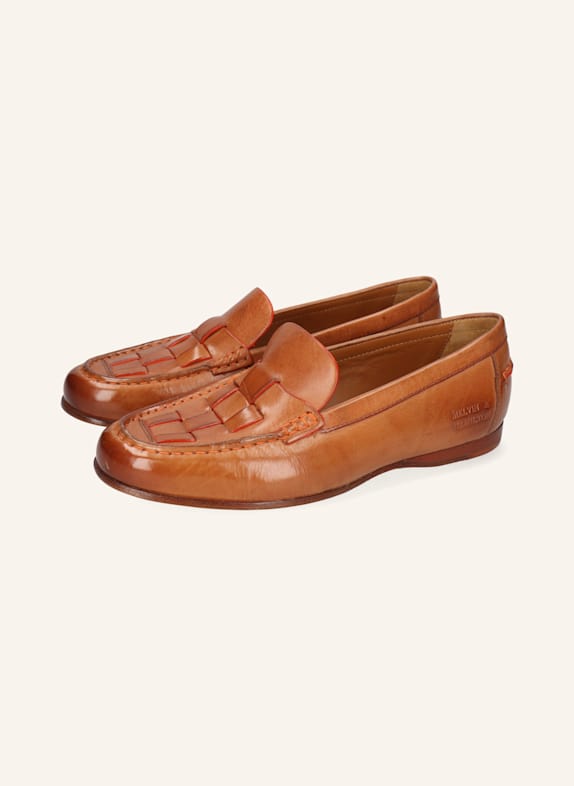 MELVIN & HAMILTON Loafers JULIETTA 4 HELLBRAUN