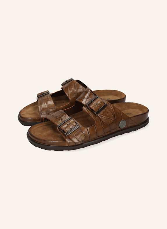 MELVIN & HAMILTON Pantoletten MAXEL 1 BRAUN