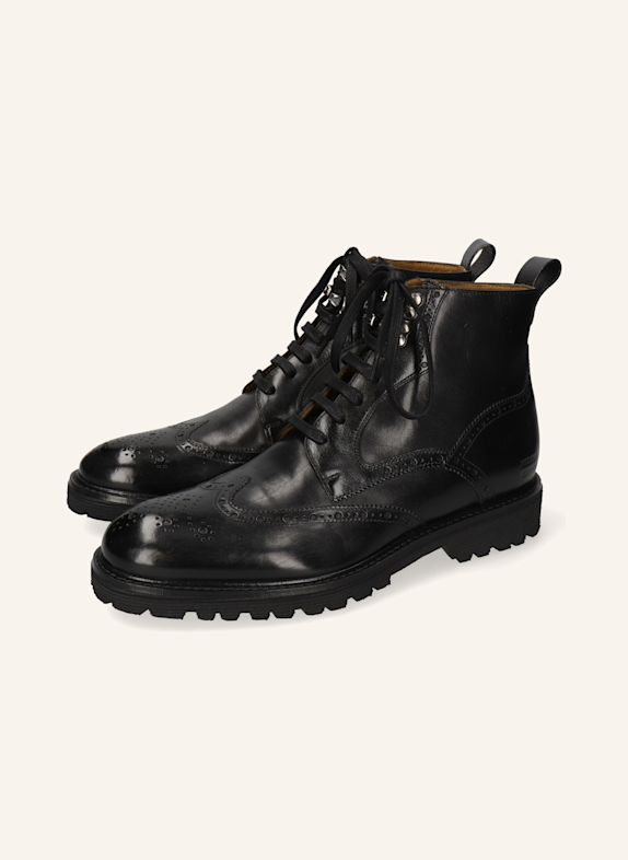 MELVIN & HAMILTON TREVOR 34 Ankle Boots BLACK