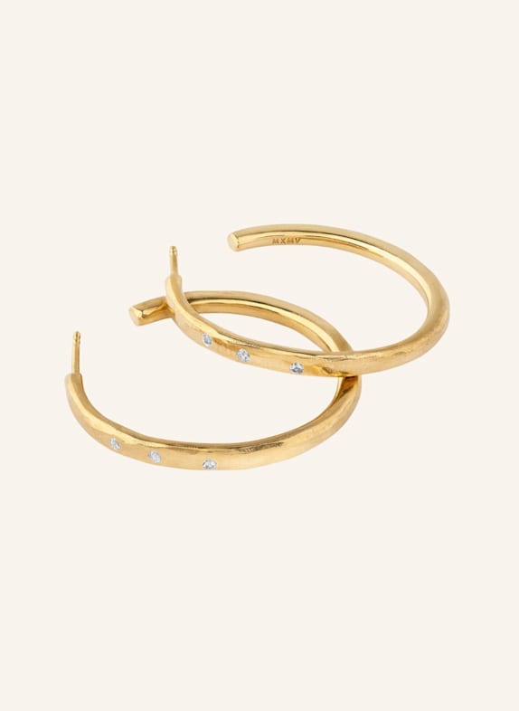 Maximova Jewelry Creole ZION GOLD DIAMONDS GOLD