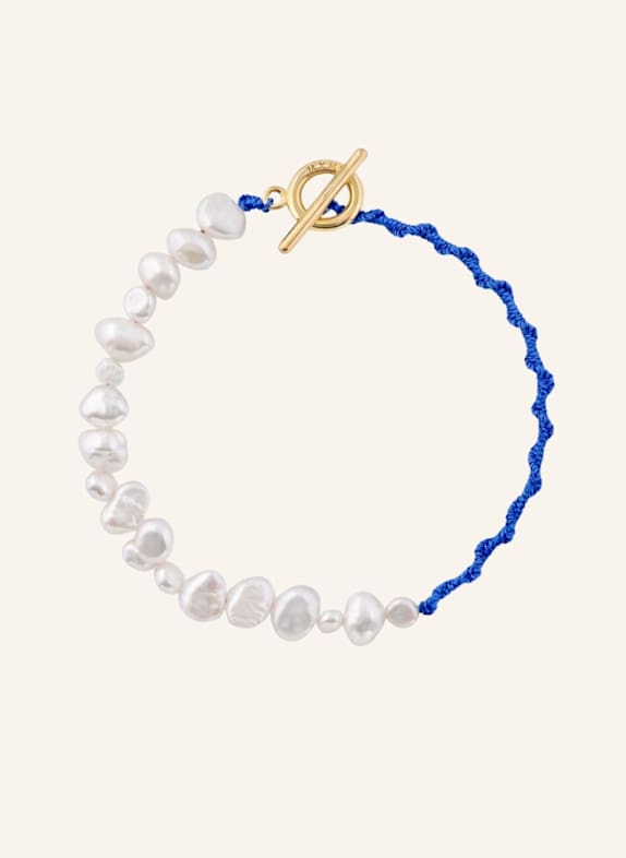 Maximova Jewelry Armband MARTA GOLD/ BLAU