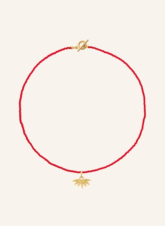 Maximova Jewelry Halskette RED HYMN GOLD/ ROT