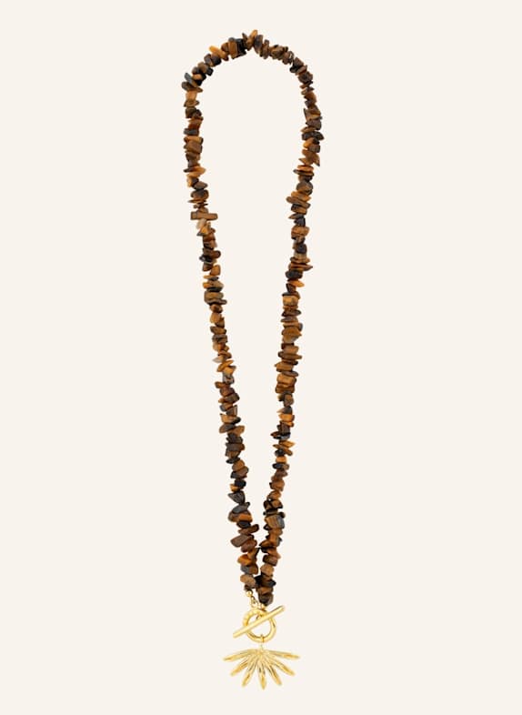 Maximova Jewelry Halskette AMBER SUN SIREN BRAUN