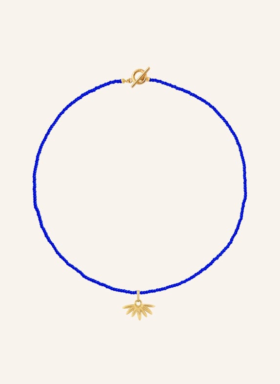 Maximova Jewelry Halskette BLUE HYMN GOLD/ BLAU