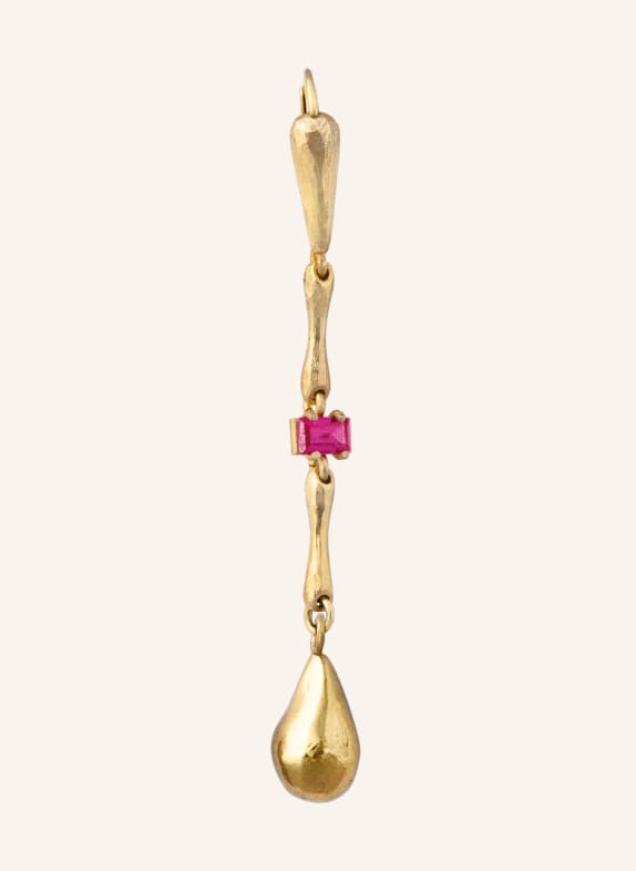 Maximova Jewelry Ohrhänger TRUE COLOURS GOLD/ BLAU/ ROT