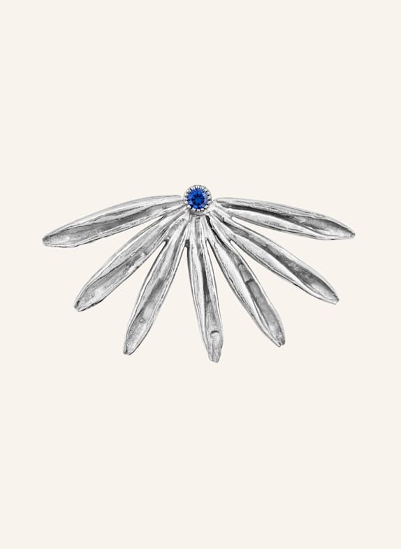 Maximova Jewelry Ohrstecker SUN SIREN SILBER/ BLAU