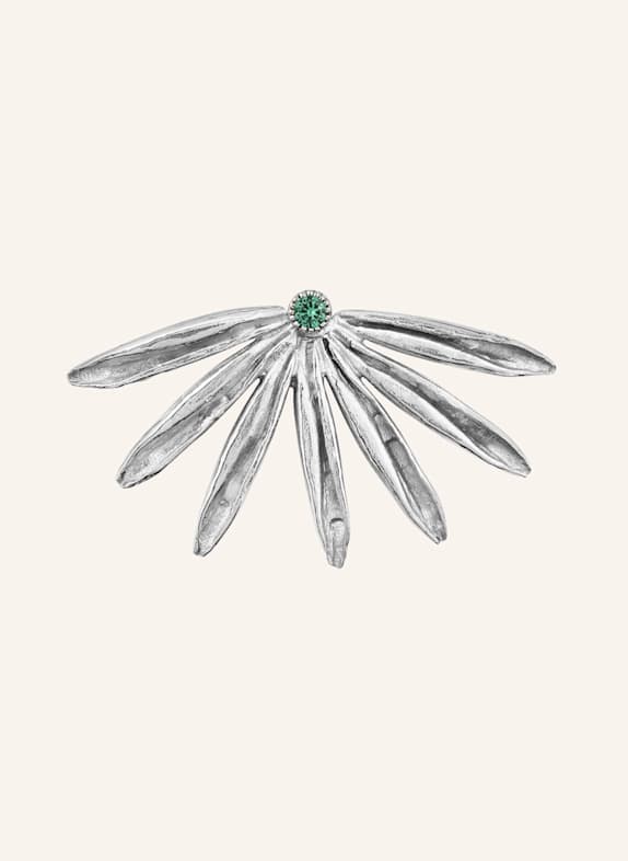 Maximova Jewelry Ohrstecker SUN SIREN SILBER/ GRÜN
