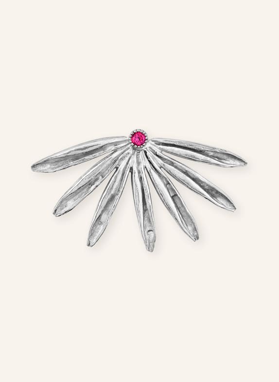 Maximova Jewelry Ohrstecker SUN SIREN SILBER/ ROT