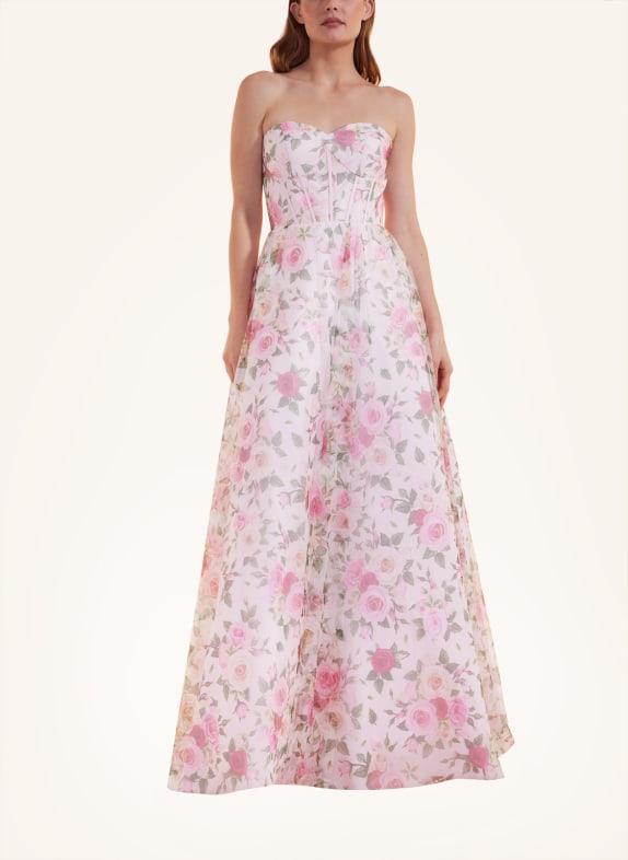 unique Abendkleid FLOWER POWER DRESS ROSÉ