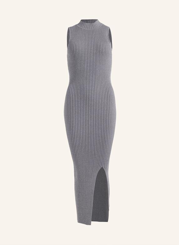 ADLYSH Strickkleid GRACEFUL GLAMOUR DRESS GRAU