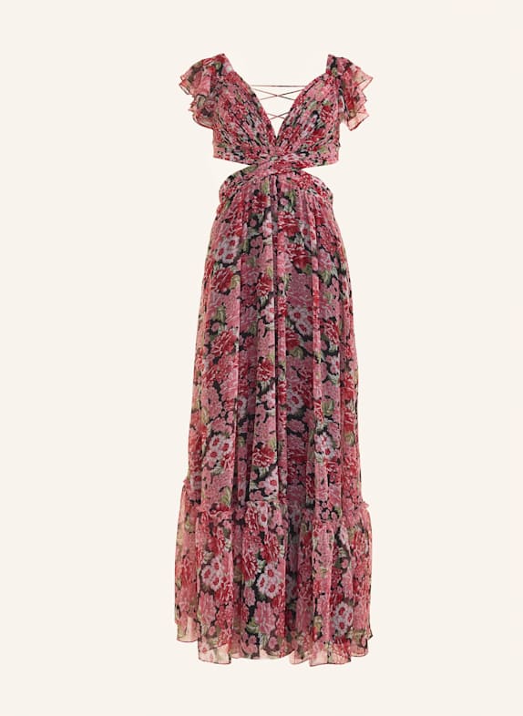 ADLYSH FLORAL MADNESS DRESS PINK