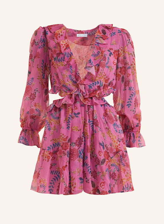 ADLYSH JUMPSUIT DAHLIA FLOWERS PINK