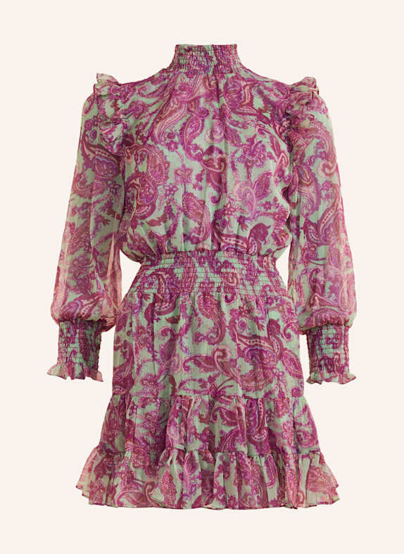 ADLYSH PAISLEY BEACH DRESS PINK
