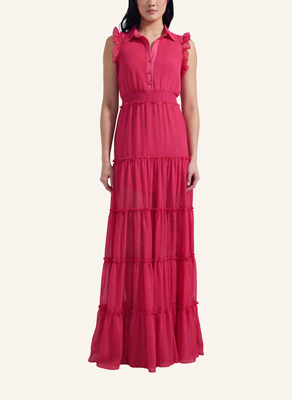 ADLYSH SHINY SUMMER DRESS PINK