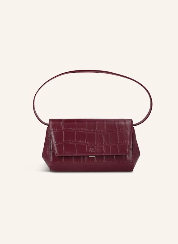 KAAI Umhängetasche IKON CLUTCH DUNKELROT