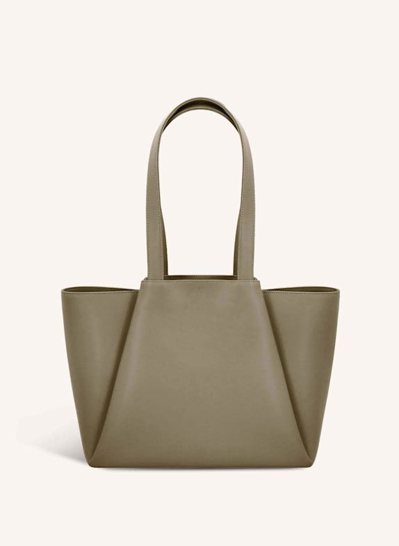 KAAI Schultertasche MIDI PYRAMID KHAKI